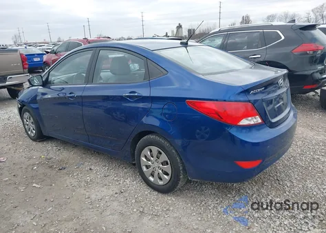 2015 Hyundai Accent Gls z USA, uszkodzony, nr VIN KMHCT4AE9FU835274